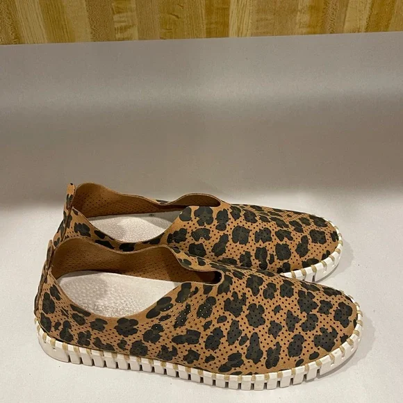 Women's Ilse Jacobsen Tulip Leopard Light Chestnut Synthetic - Main Image